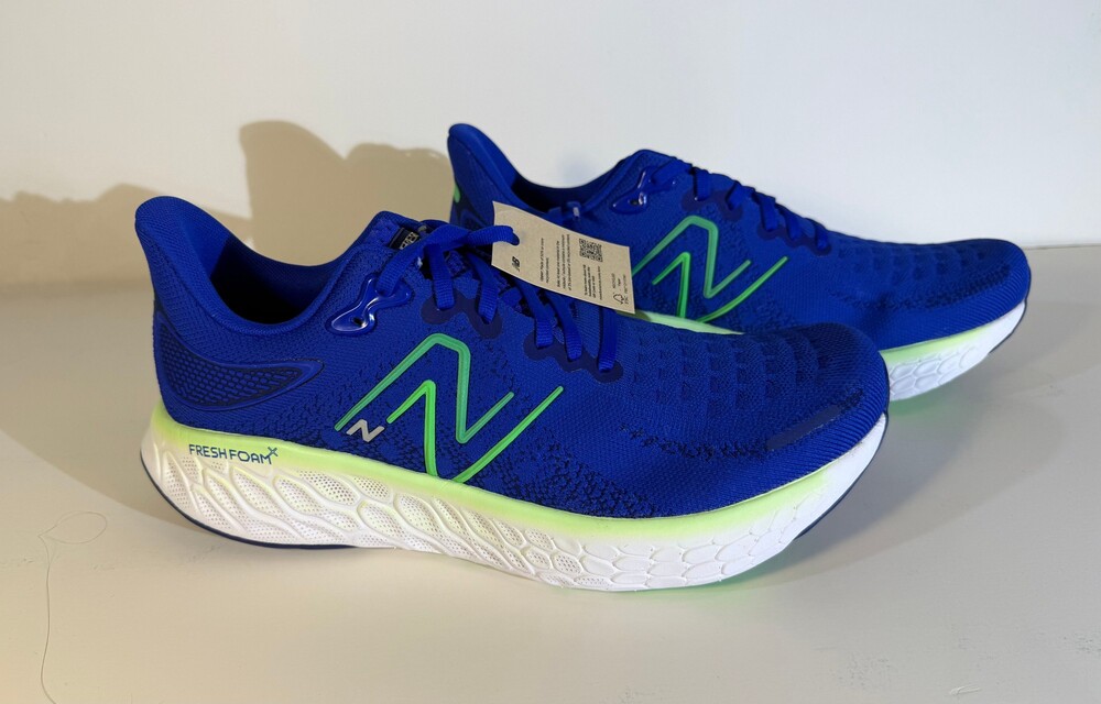 New Balance Fresh Foam X 1080v12 Men's Size 10 D Blue Green M1080S12 Running Sho